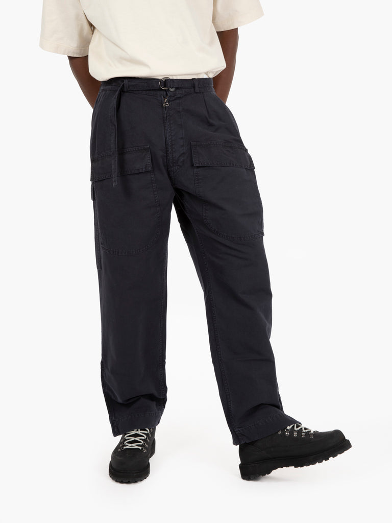 DANILO PAURA - Buz cargo pants dark blue