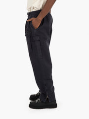 DANILO PAURA - Buz cargo pants dark blue