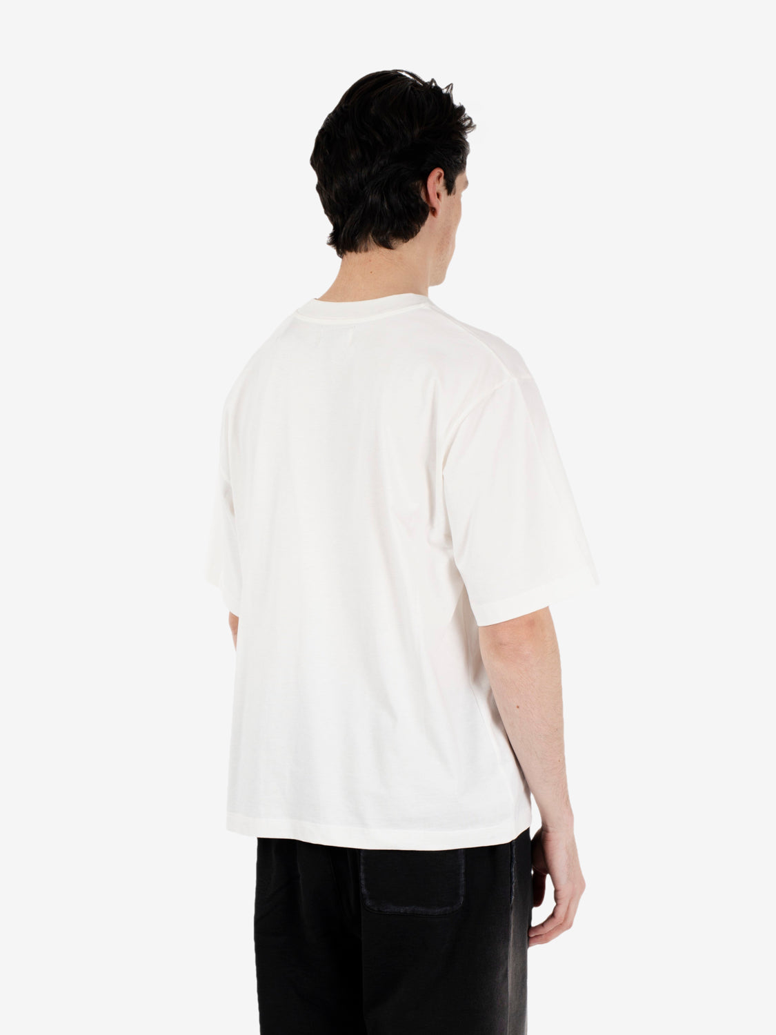 Cleo Galleria Paura italic t-shirt off white