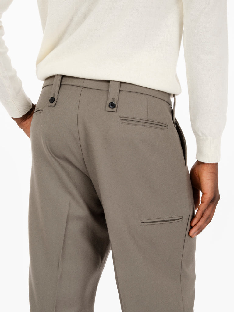 DANILO PAURA - Kyros classic pant mud