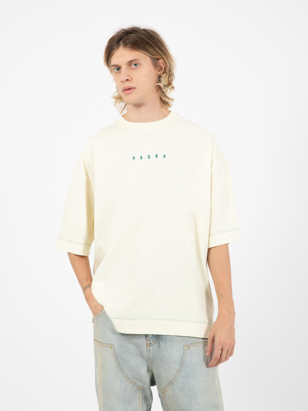 Said Oversized Tee Paura Basic ivory