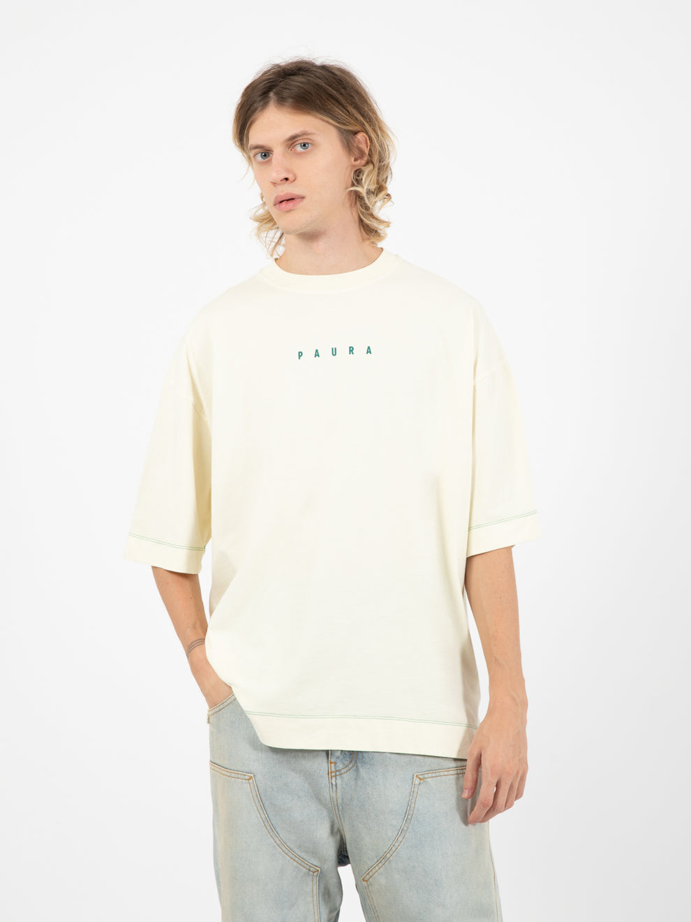 Said Oversized Tee Paura Basic ivory