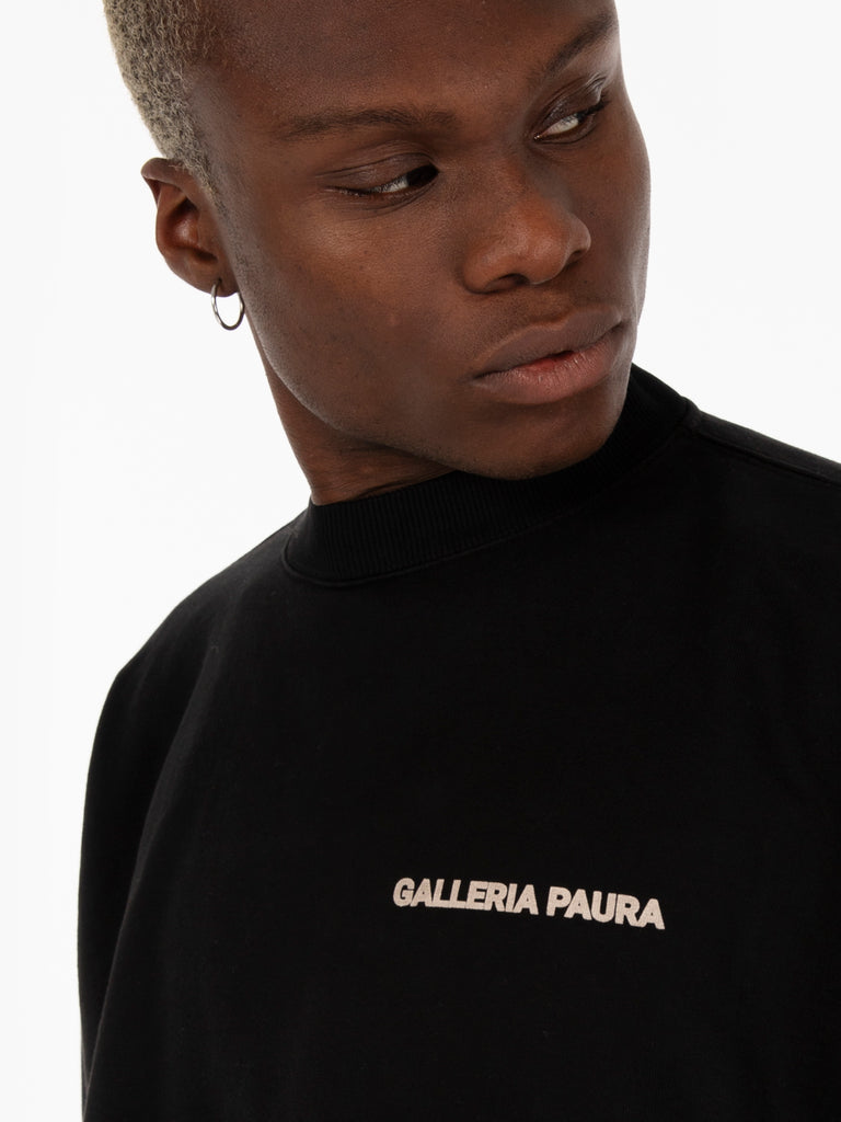 DANILO PAURA - Samuel lettering crewneck black