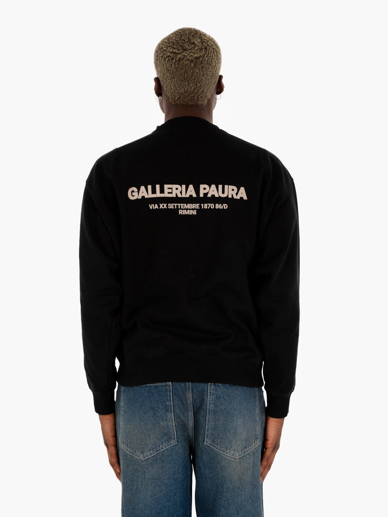 DANILO PAURA - Samuel lettering crewneck black