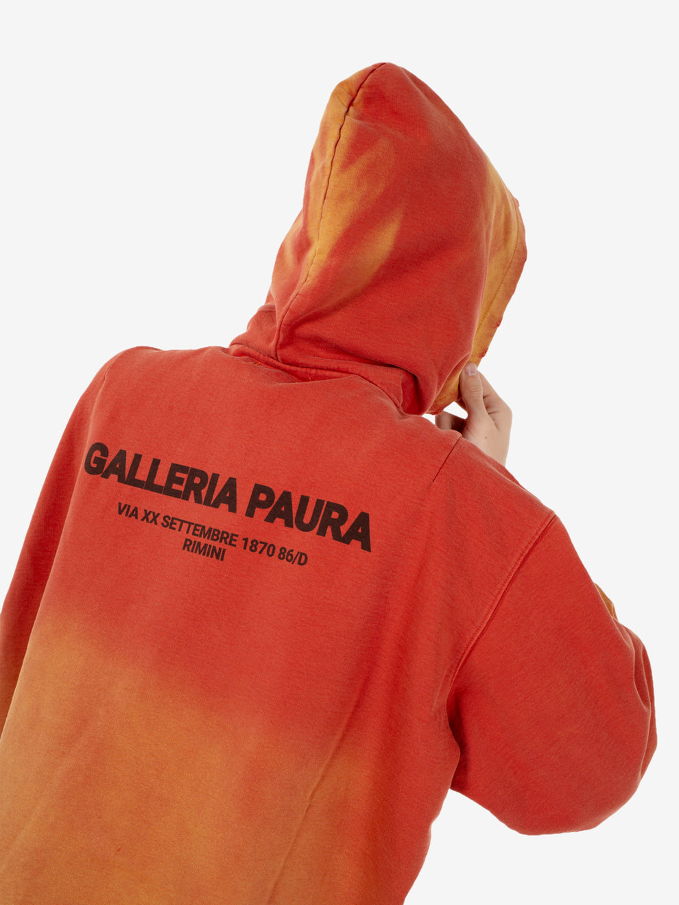 Santi hoodie red