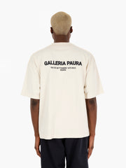 DANILO PAURA - T-shirt costa oversize off white