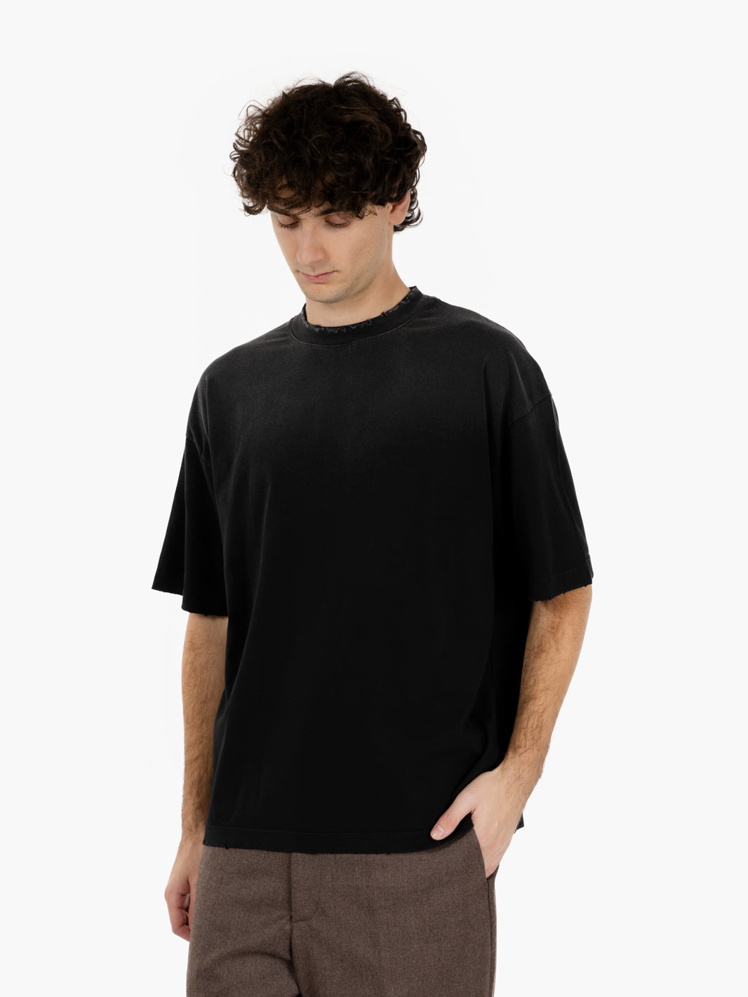 T-shirt oversize Galleria HQ black
