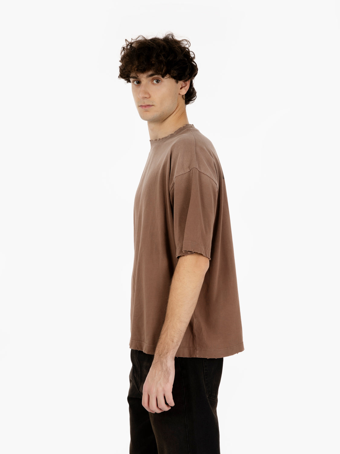 T-shirt oversize Galleria HQ brown