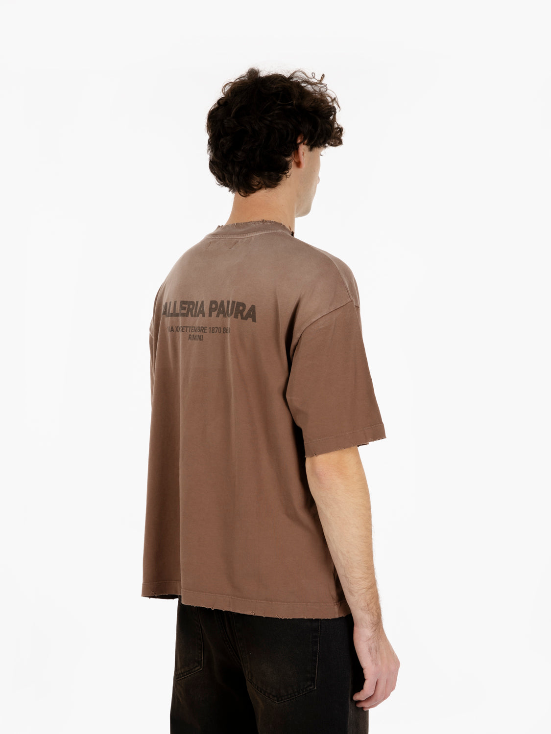 T-shirt oversize Galleria HQ brown