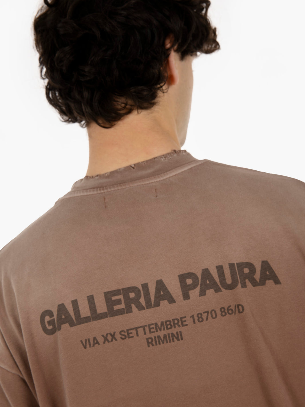 T-shirt oversize Galleria HQ brown