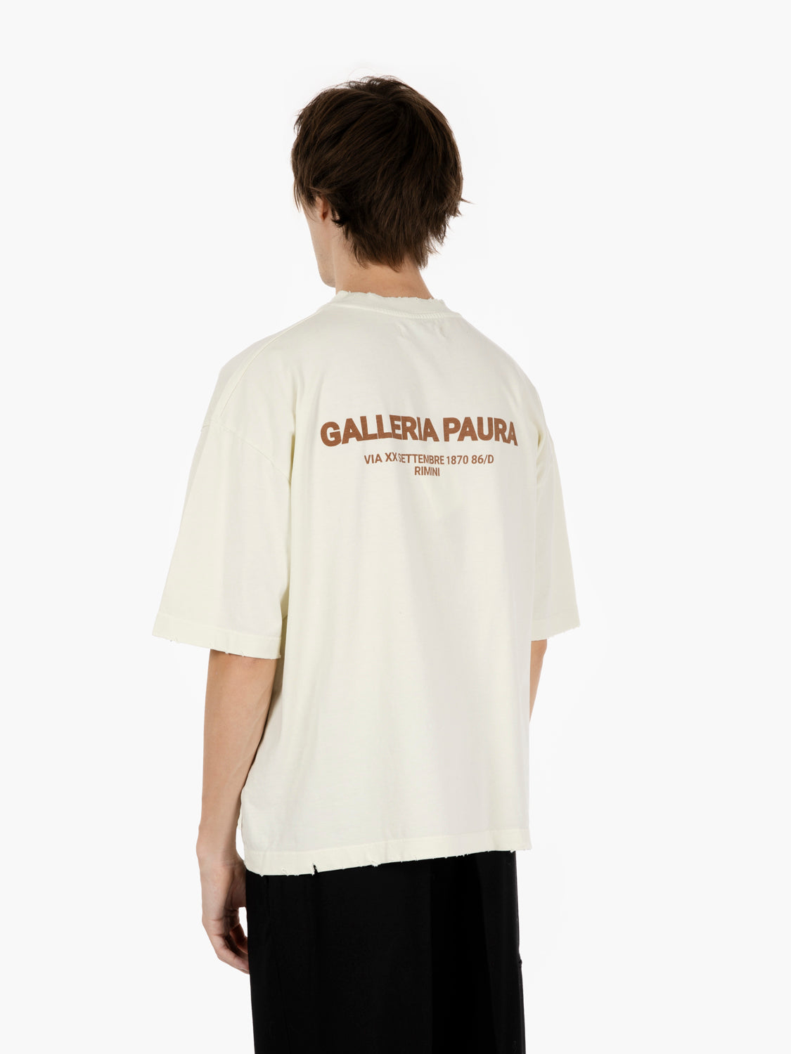 T-shirt oversize Galleria HQ off white