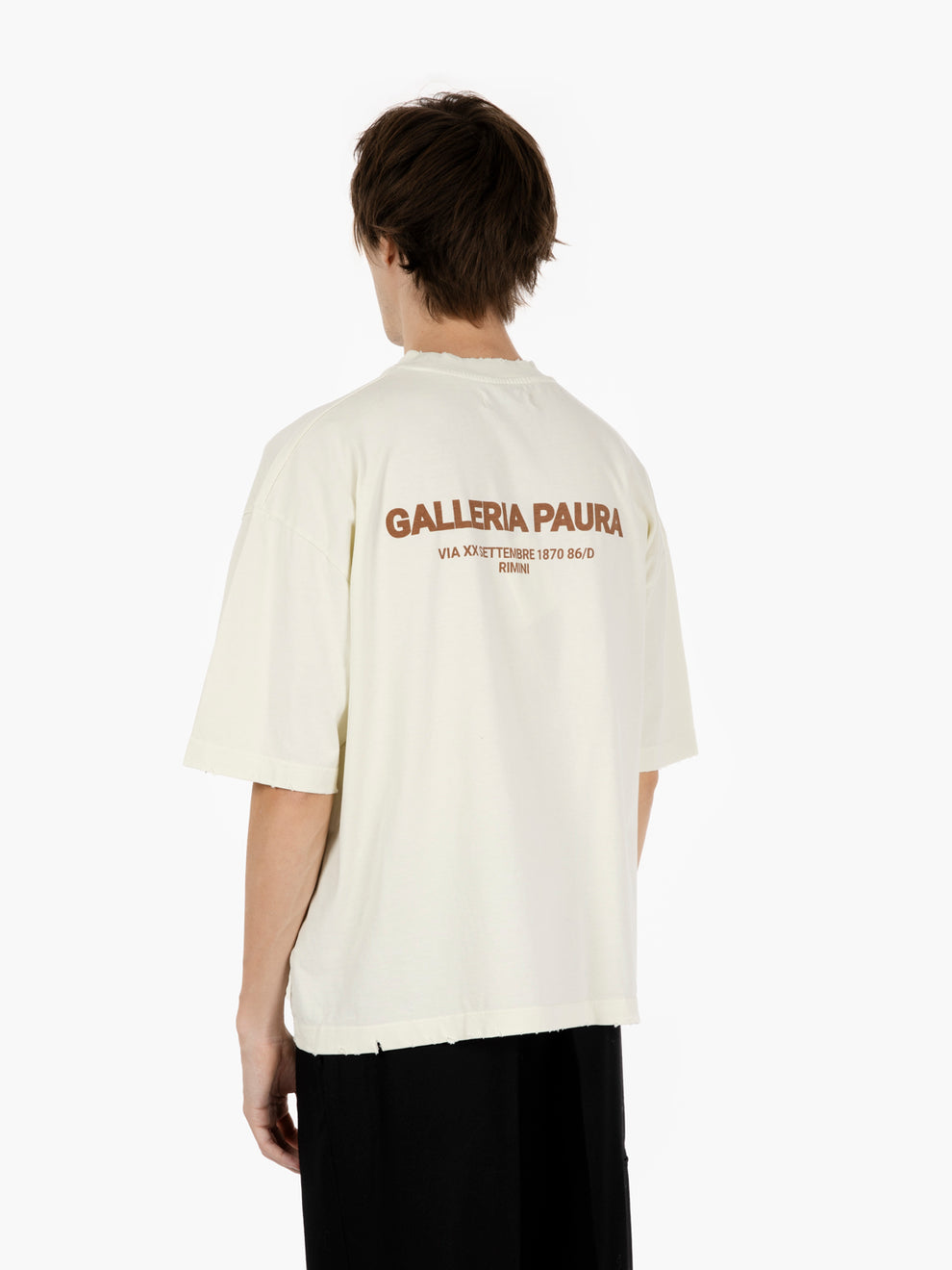 T-shirt oversize Galleria HQ off white