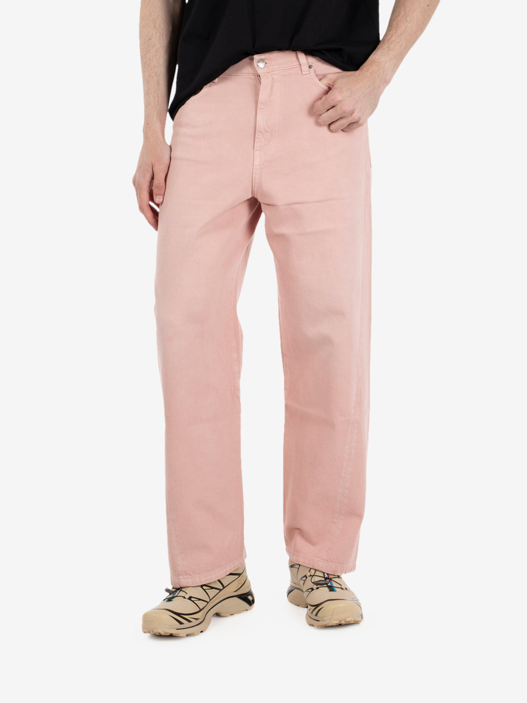 Twiste Denim baggy powder pink