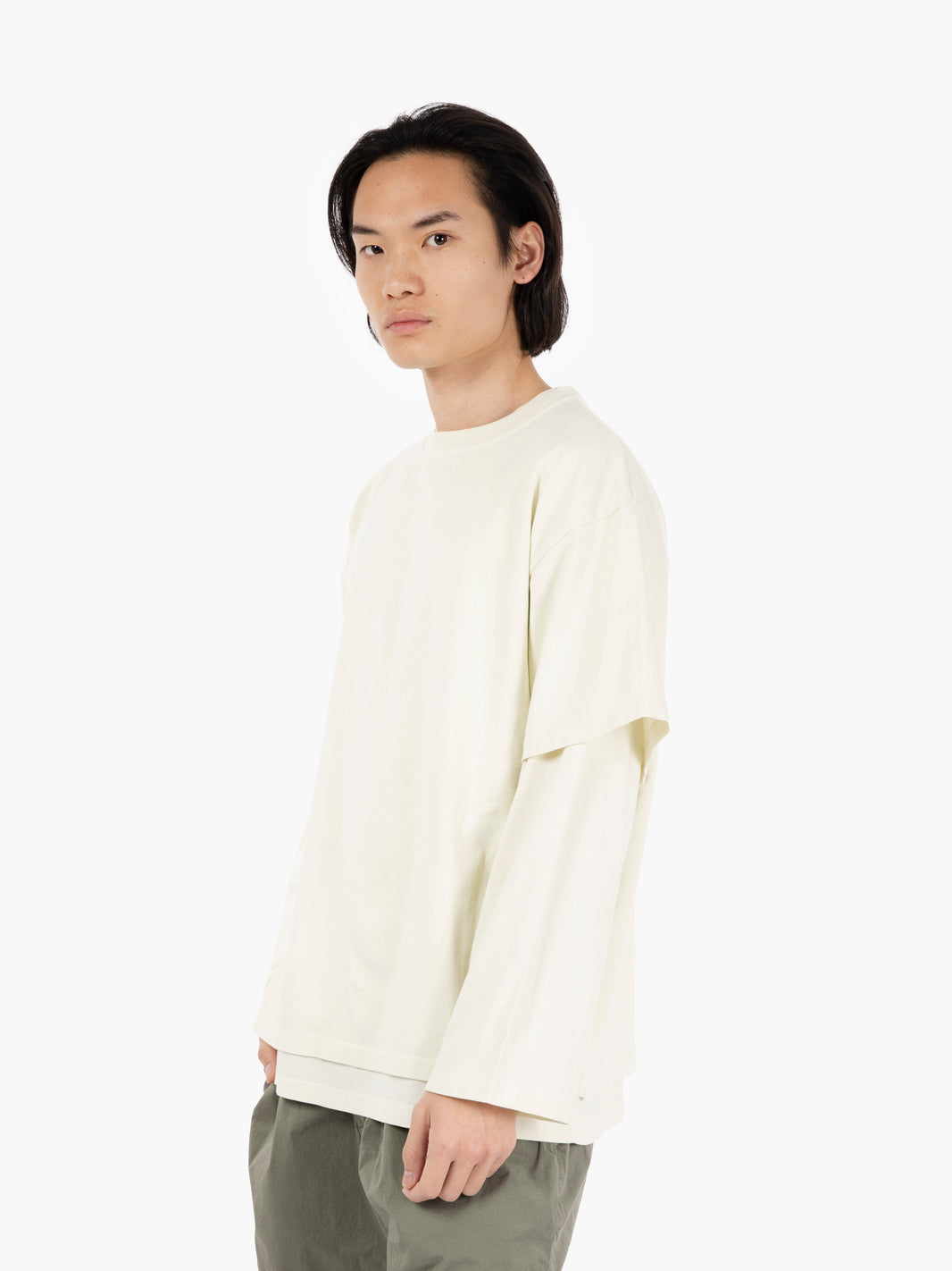 Zeno longsleeve double layer off white