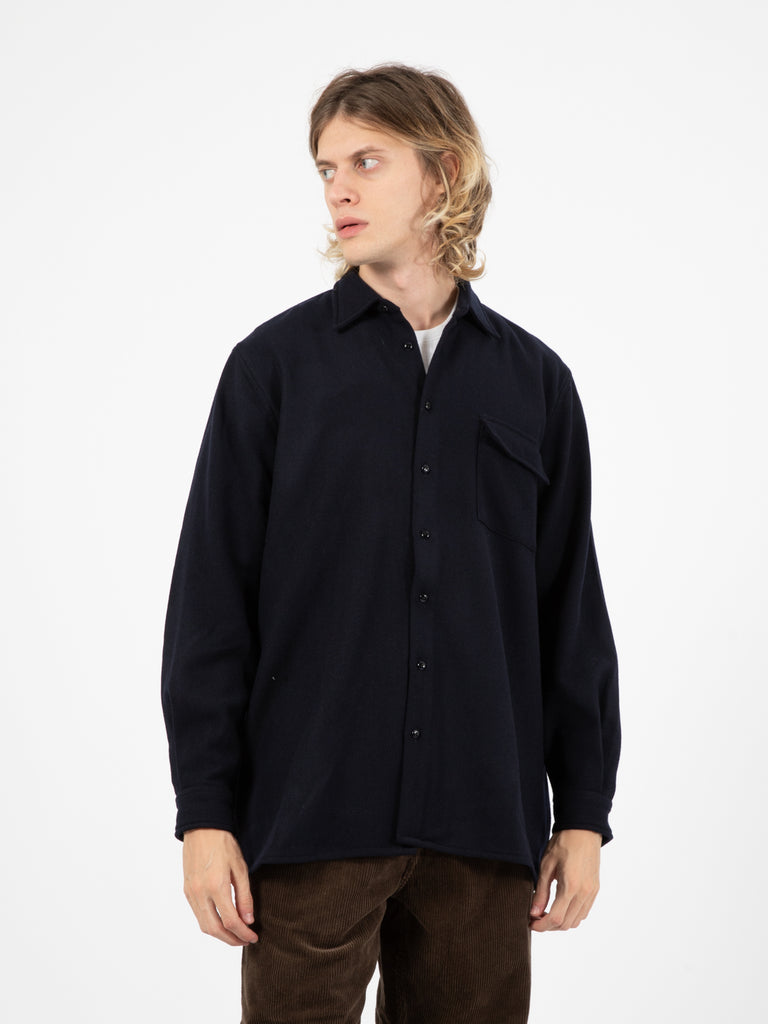 DANILO PAURA - Zerin Oversized Shirt dark blue