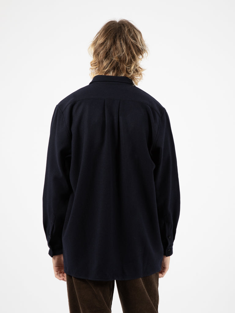 DANILO PAURA - Zerin Oversized Shirt dark blue