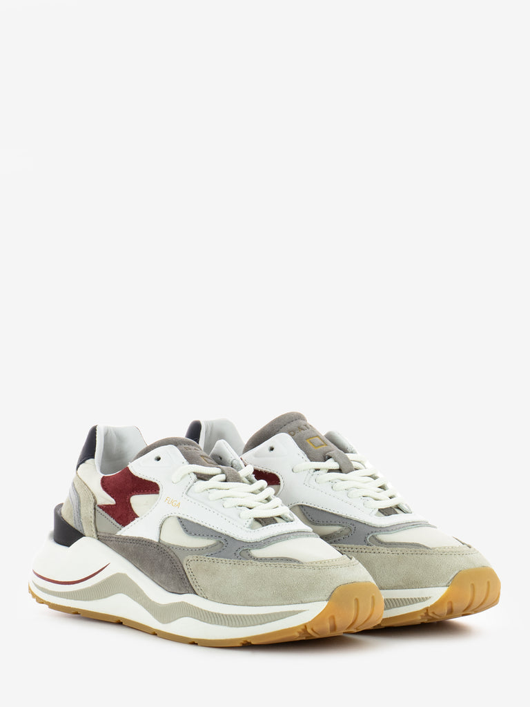 D.A.T.E. - Sneakers Fuga colored ivory