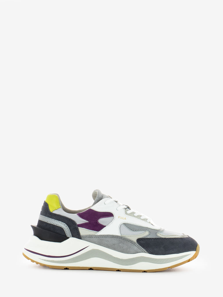 D.A.T.E. - Sneakers Fuga colored light gray