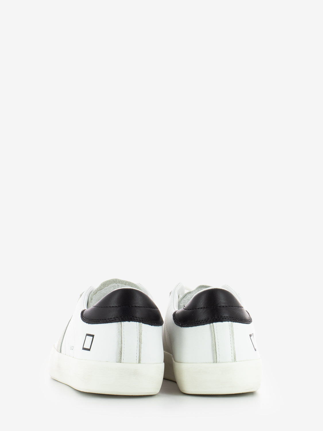 HILL LOW CALF WHITE/BLACK SNEAKERS M431-HL-CA-WB