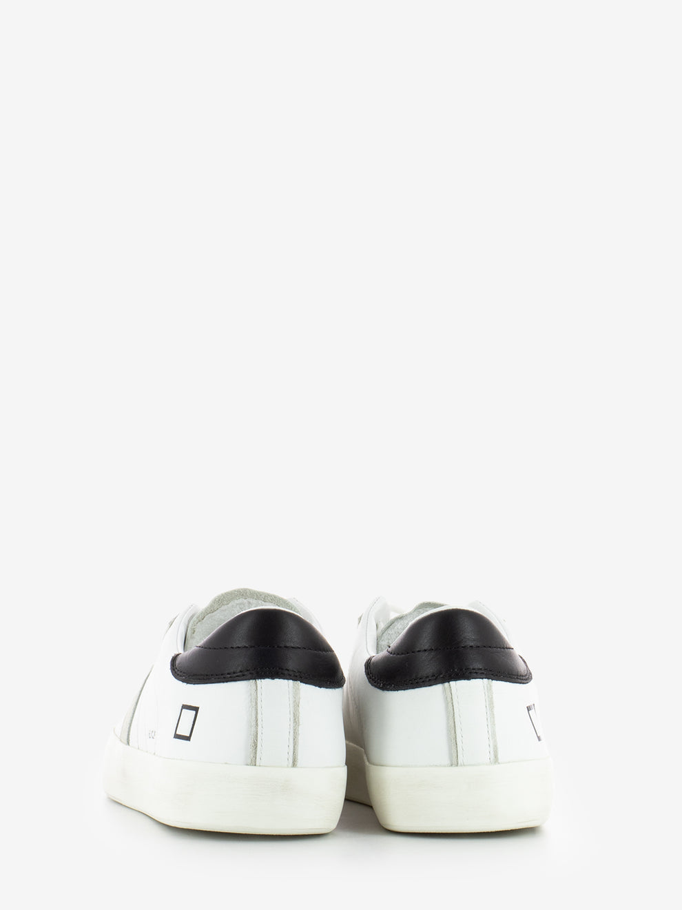 HILL LOW CALF WHITE/BLACK SNEAKERS M431-HL-CA-WB