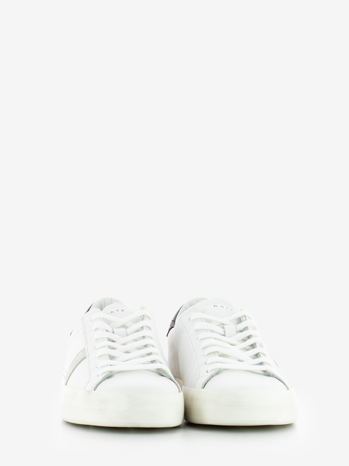 HILL LOW CALF WHITE/BLACK SNEAKERS M431-HL-CA-WB