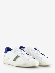 D.A.T.E. - Sneakers Hill Low Calf white / bluette