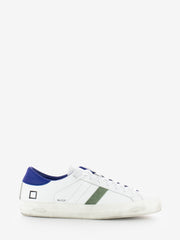 D.A.T.E. - Sneakers Hill Low Calf white / bluette