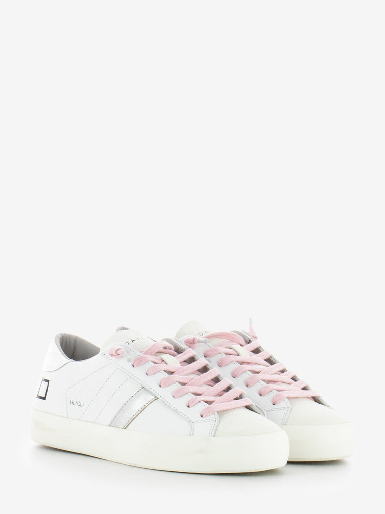 D.A.T.E. - Sneakers Hill Low calf white / patent