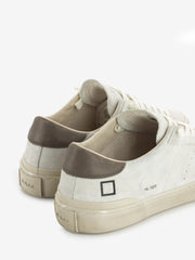 D.A.T.E. - Sneakers Hill Low in suede bianche