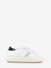 D.A.T.E. - Sneakers Hill Low platform calf white / black / pink