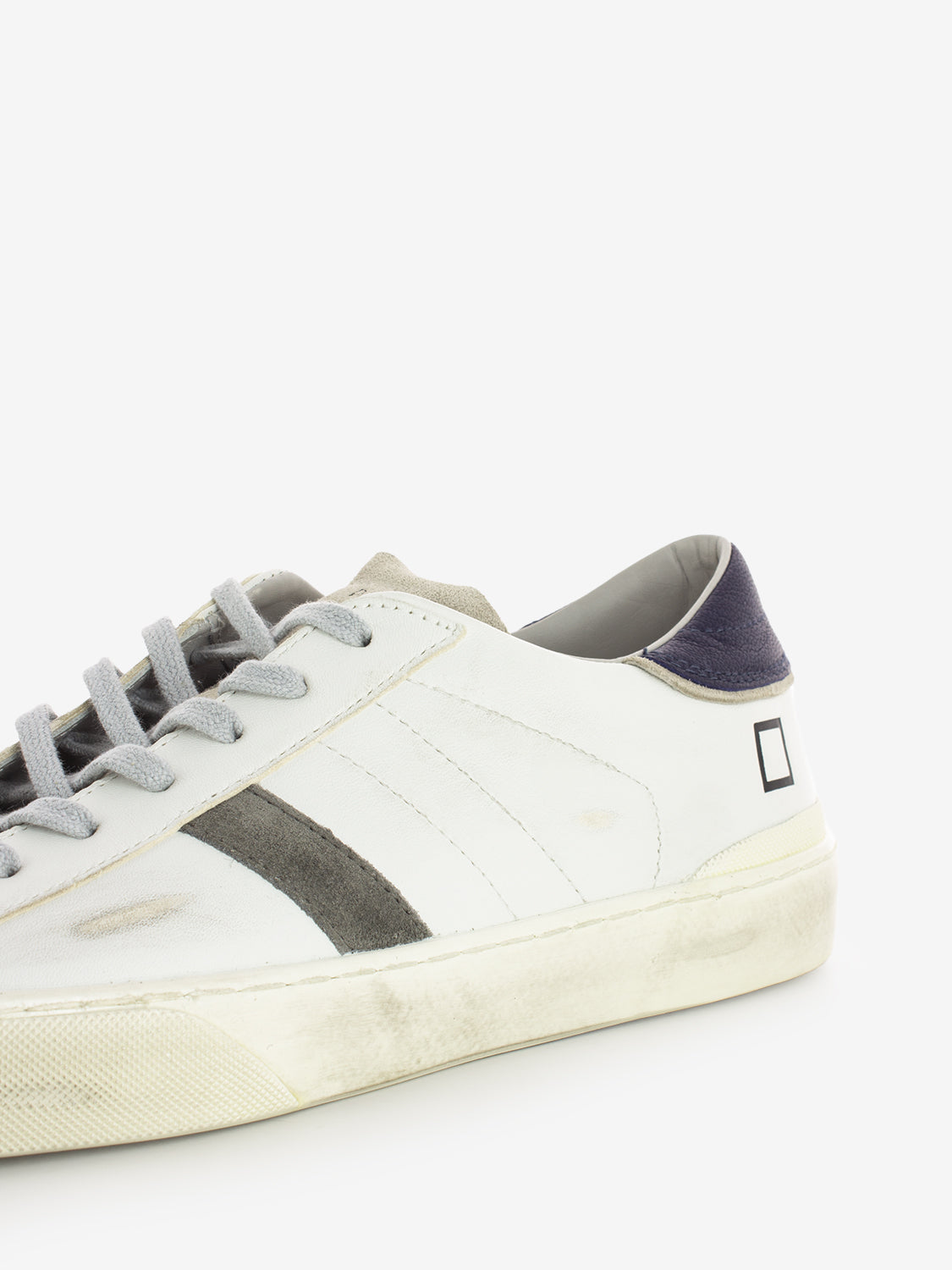 HILL LOW SCRATCH WHITE/BLUE SNEAKERS M431-HL-SC-WL