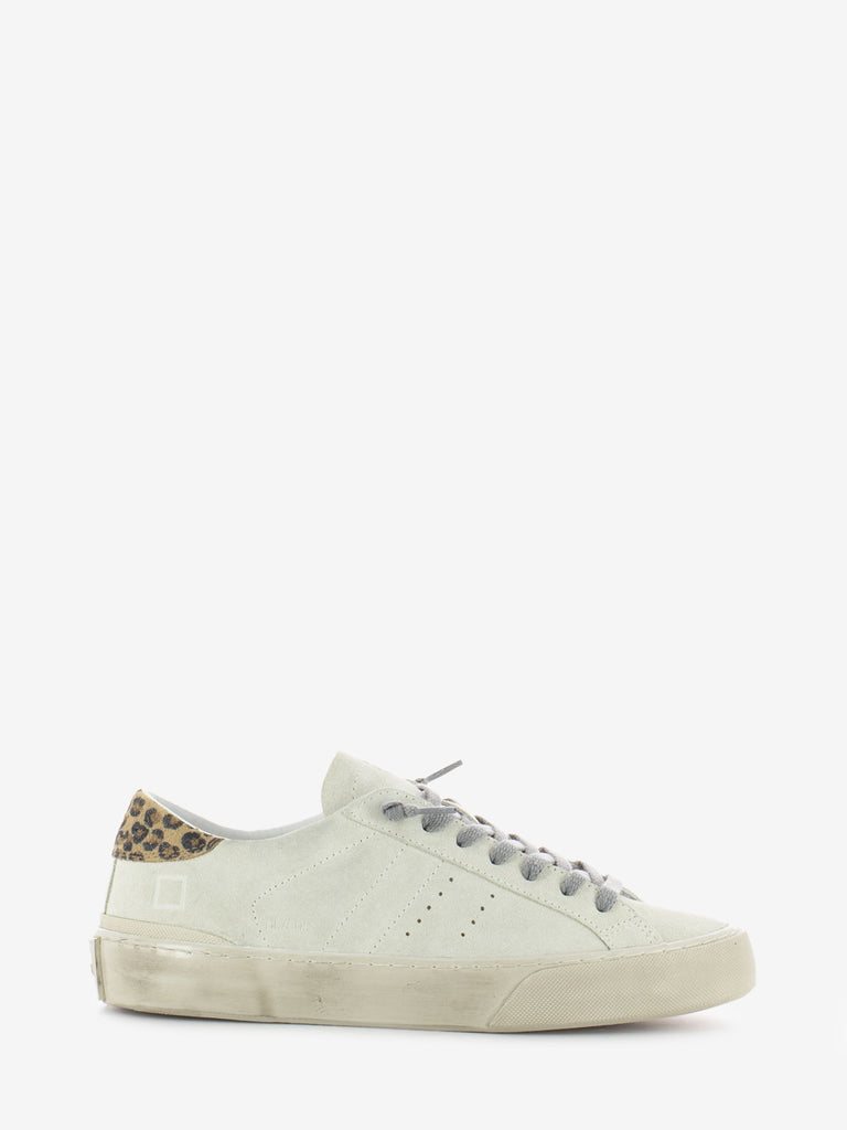 D.A.T.E. - Sneakers hill low suede cream