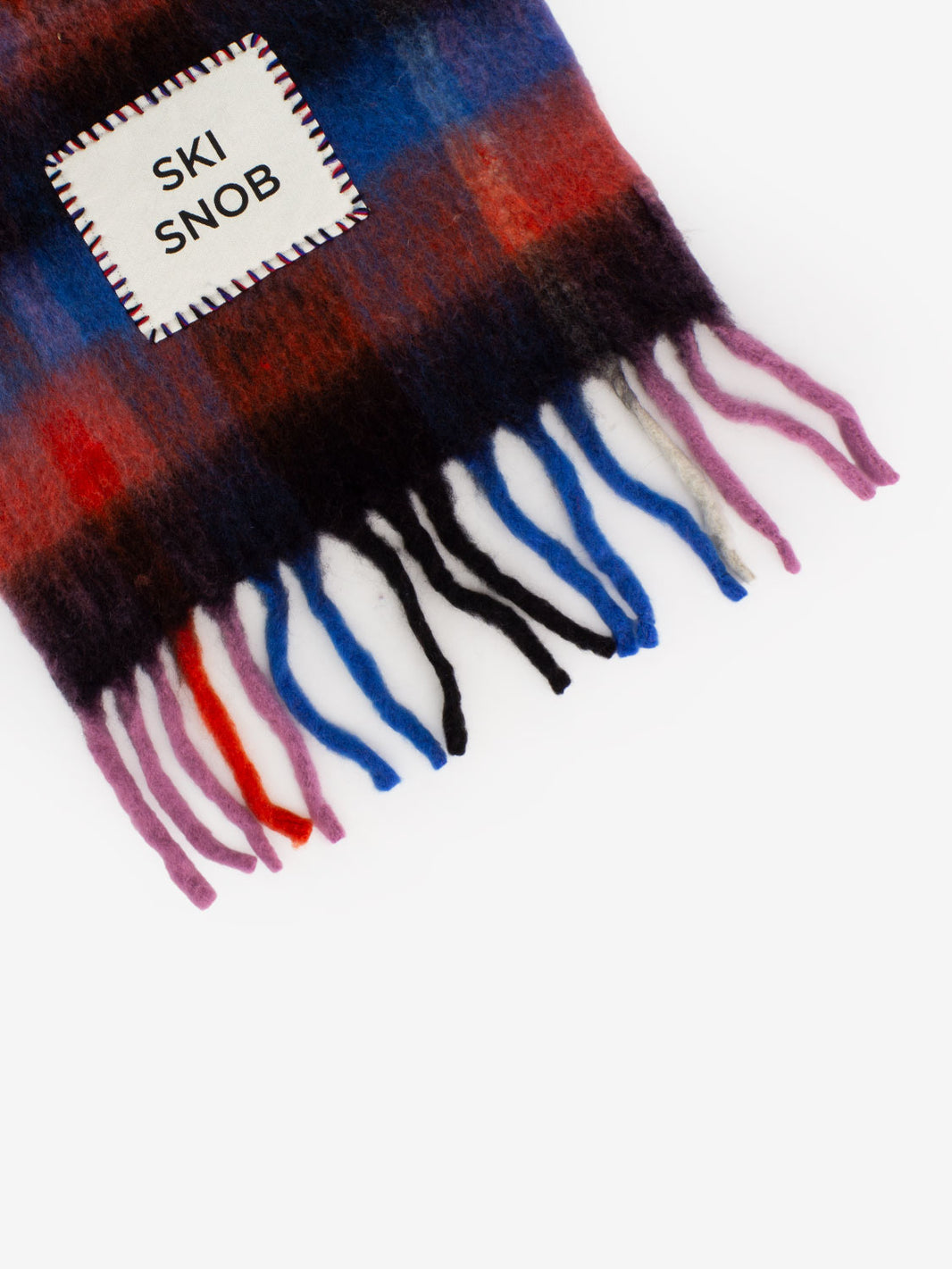 Alpine Belle recycled wool mix black / multicolor