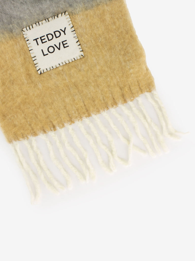 DE SIENA - Teddy Love recycled wool mix grey / white / black