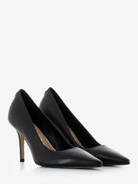 Décolleté in pelle nero