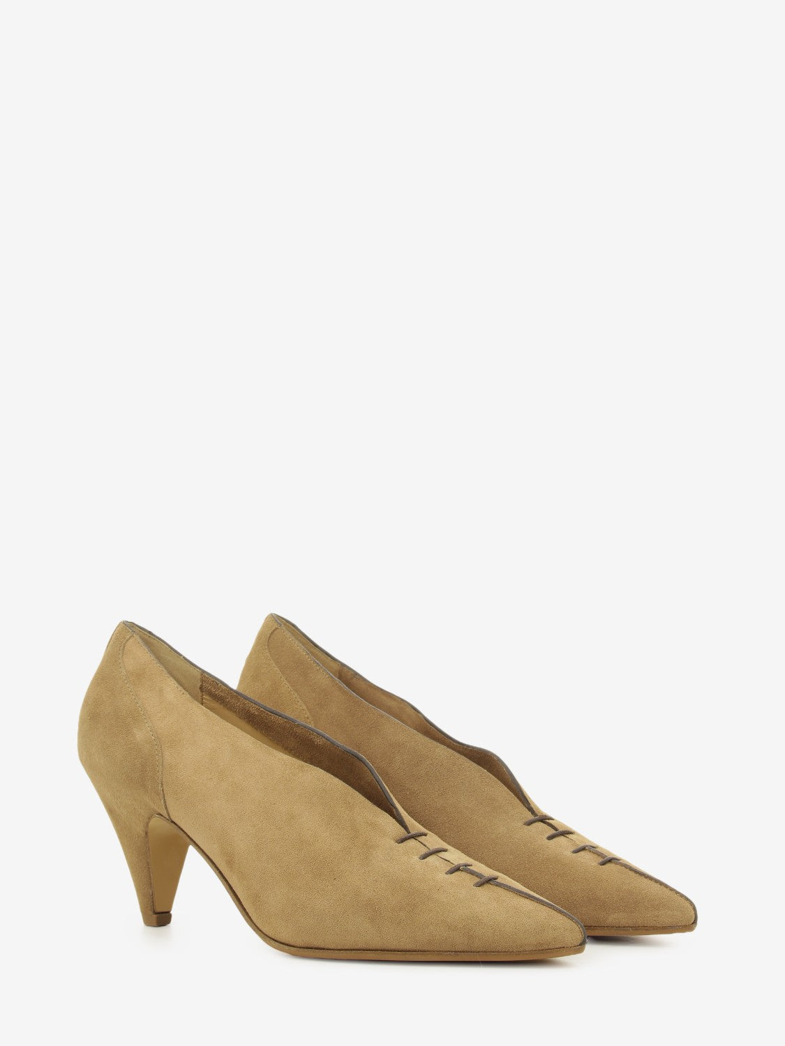 PUMPS T.70 SUEDE BISCOTTO 12228-QUEEN_BISCOTTO