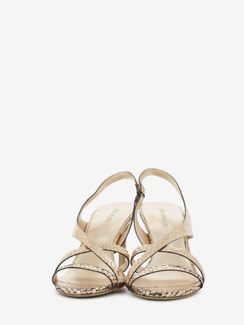 Cannes Viper Rosé Sandals
