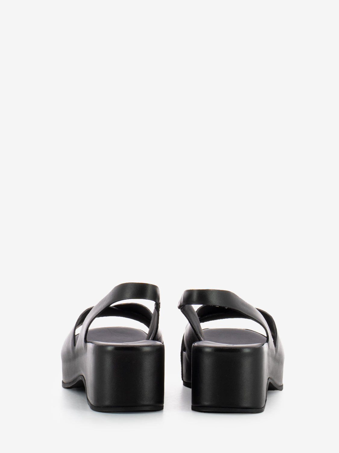 Sandali Horus in pelle nero