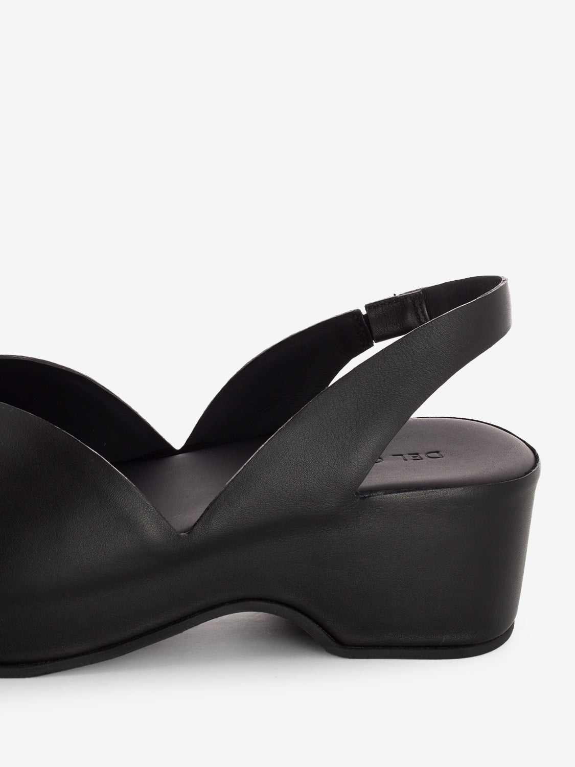 Sandali Horus in pelle nero