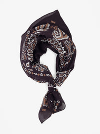 Bandana in cotone choco