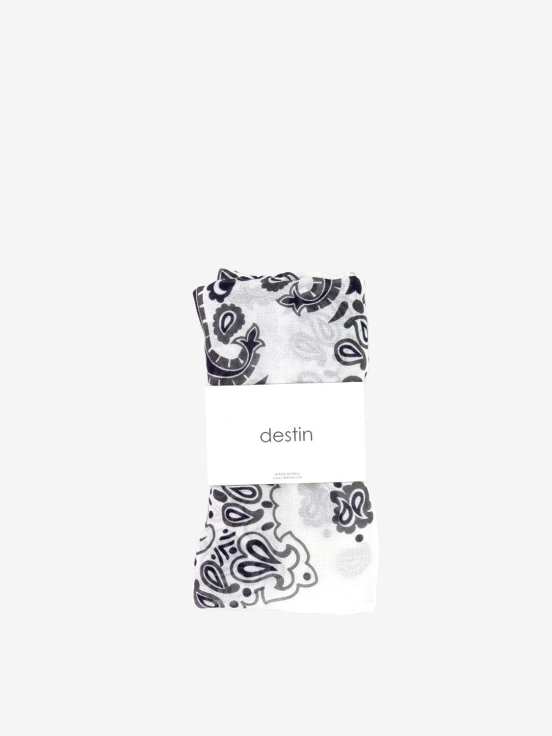 White cotton bandana