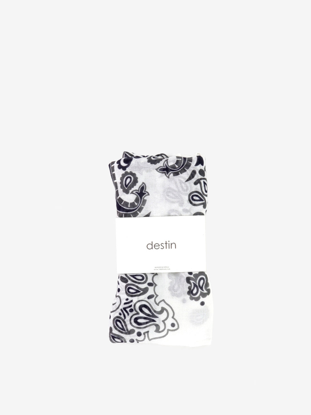 White cotton bandana