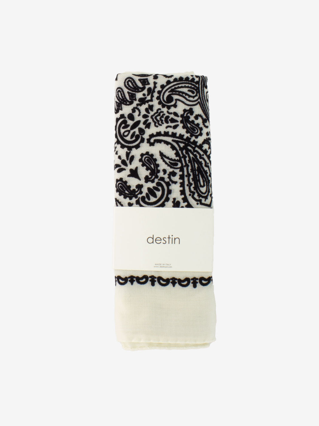 Bandana Judy carrè white