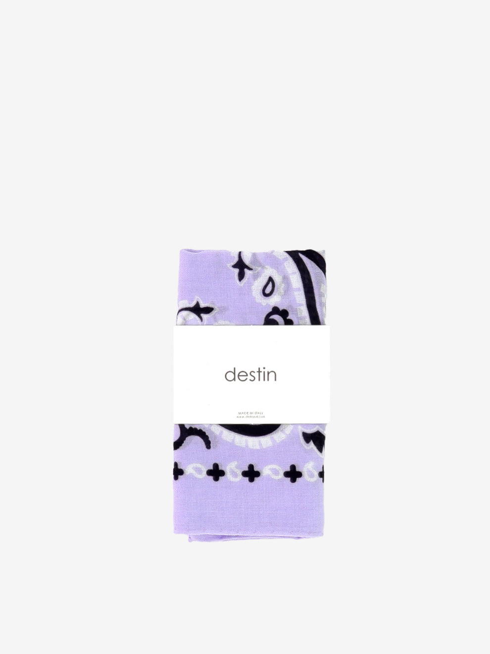 Lilac cotton bandana