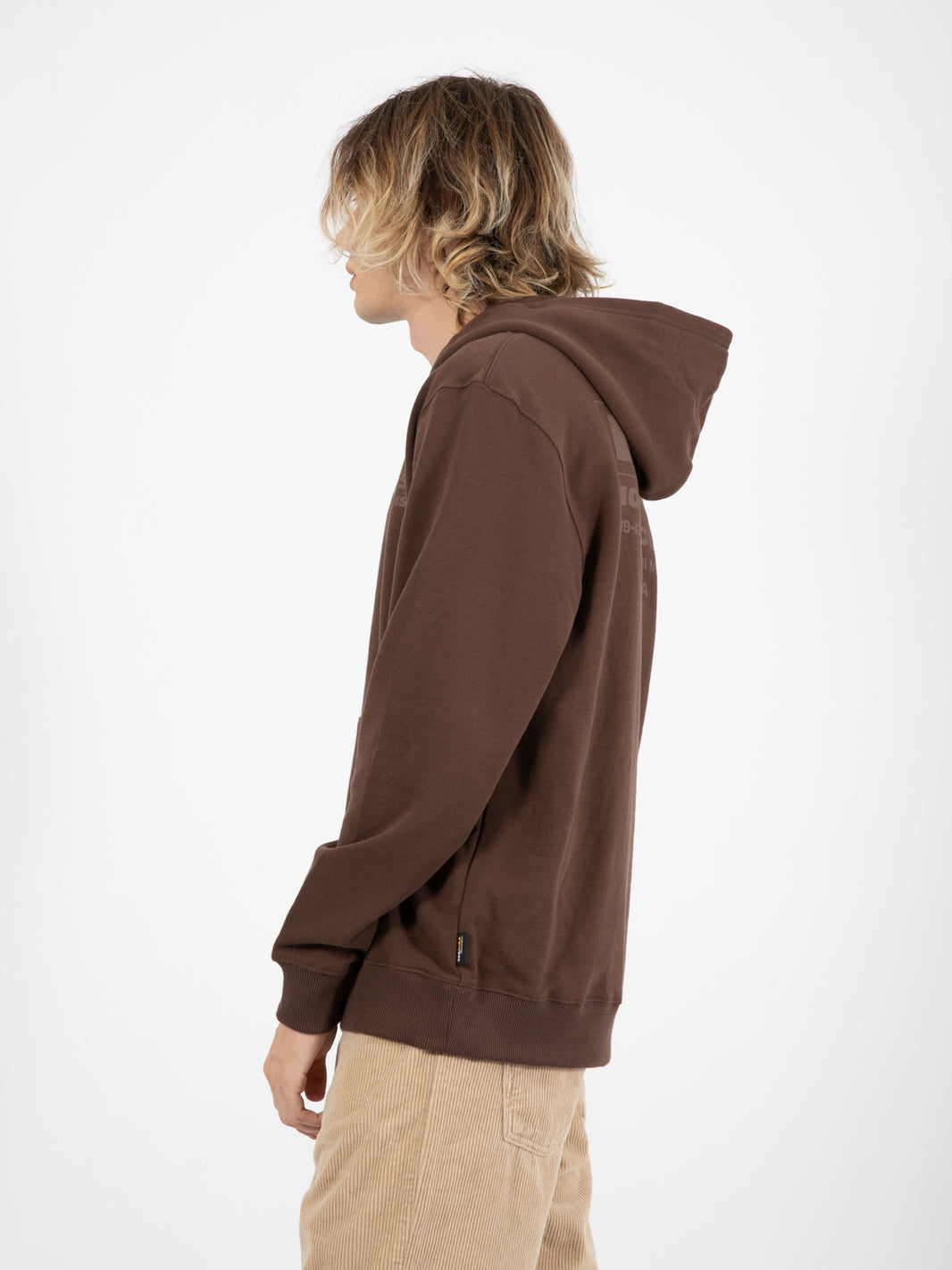 Barret Hoodie potting soil brown