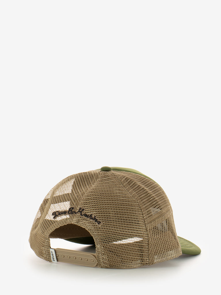 DEUS - Berretto grip tape trucker olive combo