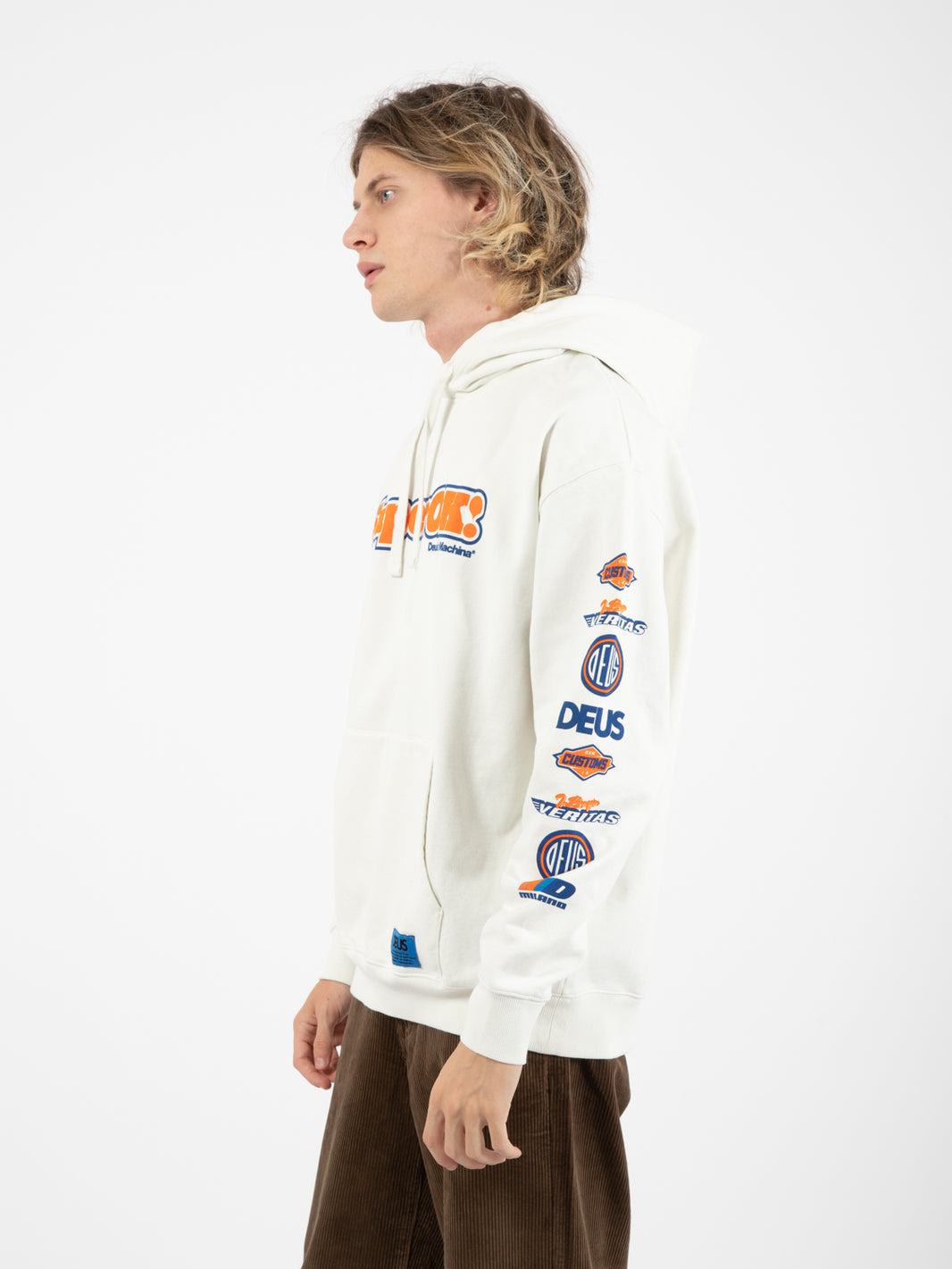 Circuit Hoodie vintage white