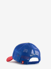 DEUS - Cappello Bayaland trucker blue / red