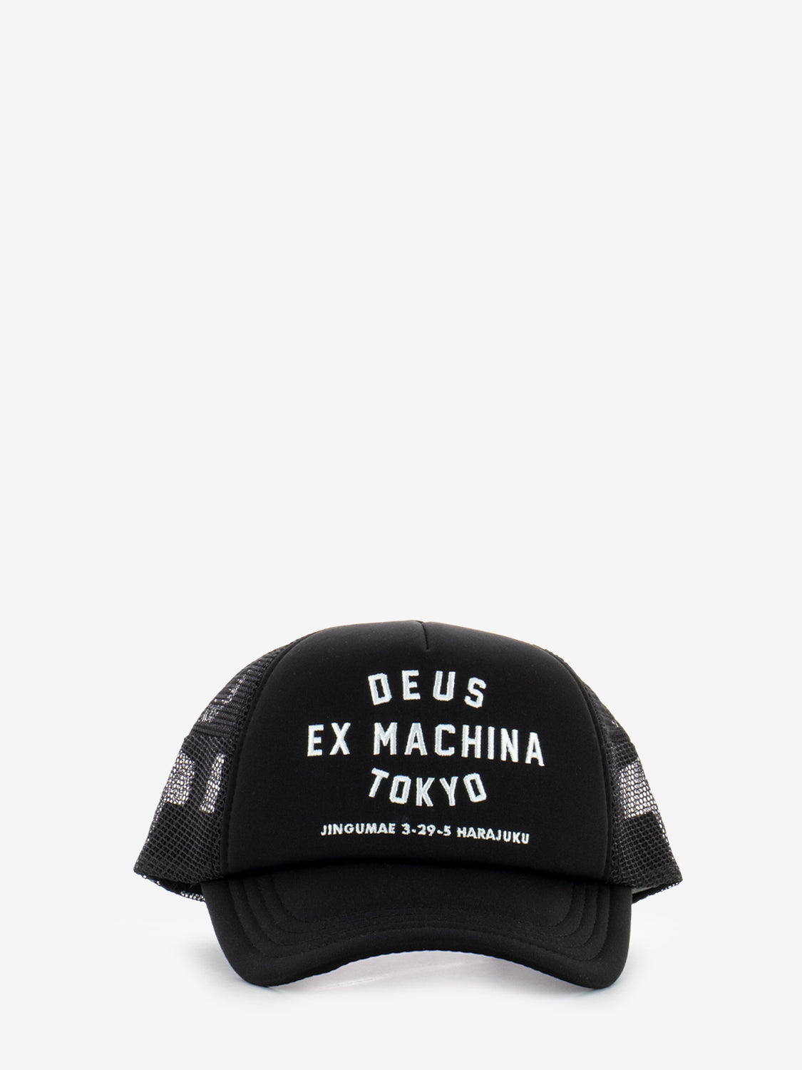 Tokyo address trucker black hat