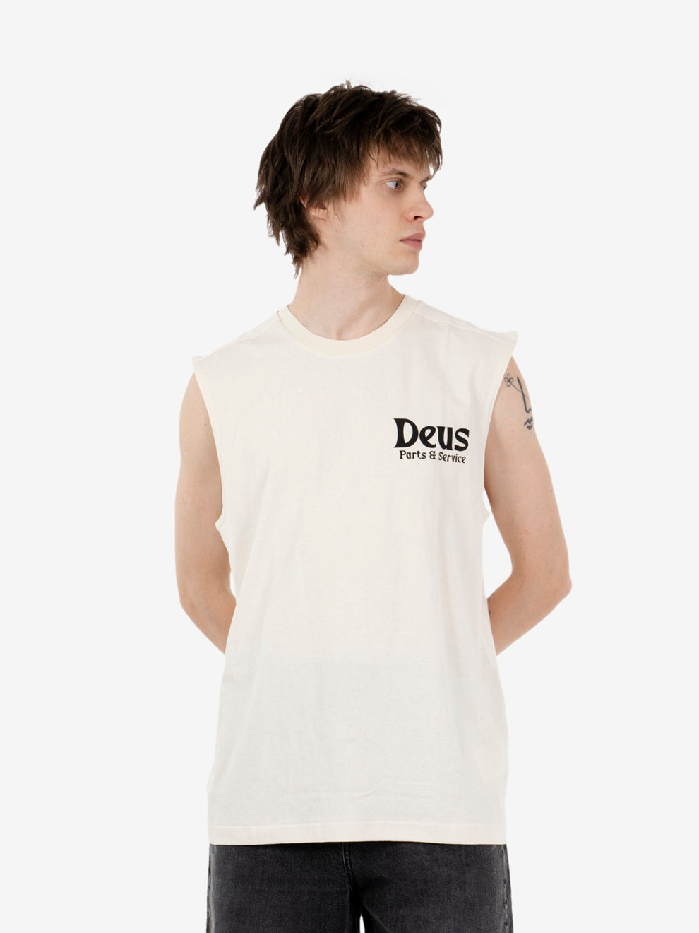 Knucklebones Muscle dirty white